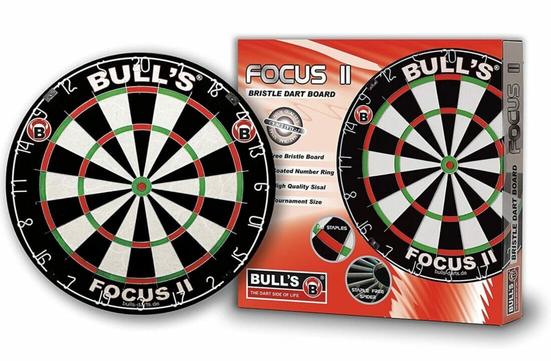 Bull’s BULL´S Focus II Bristle Dart Board – 41% Rabatt