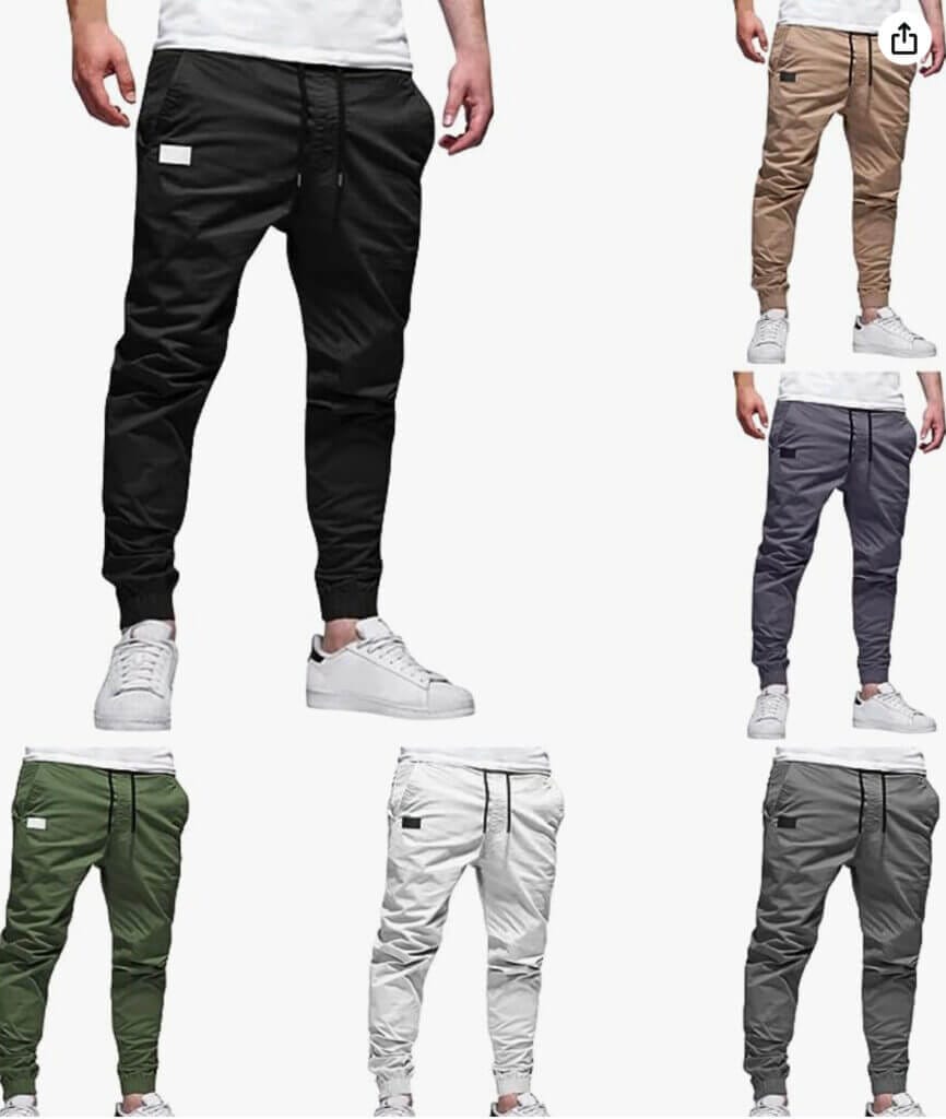 pvucpot Cargo Hose für Herren – 50% Rabatt