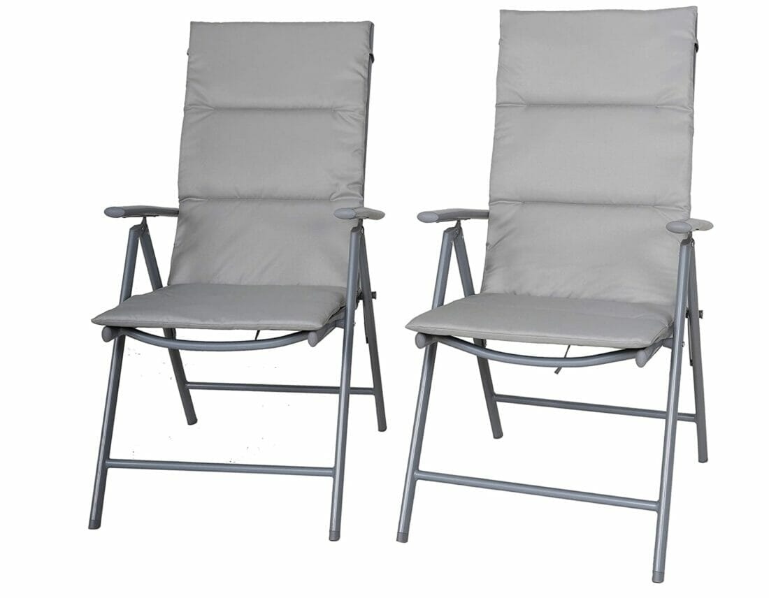 Chicreat Campingklappstühle mit Polsterung im 2er Pack – 40% Rabatt
