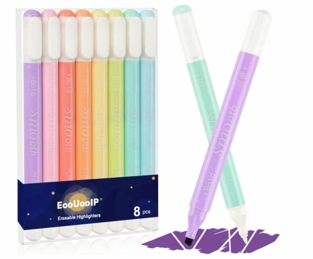 EooUooIP Textmarker Stifte – 50% Rabatt + 10% Coupon