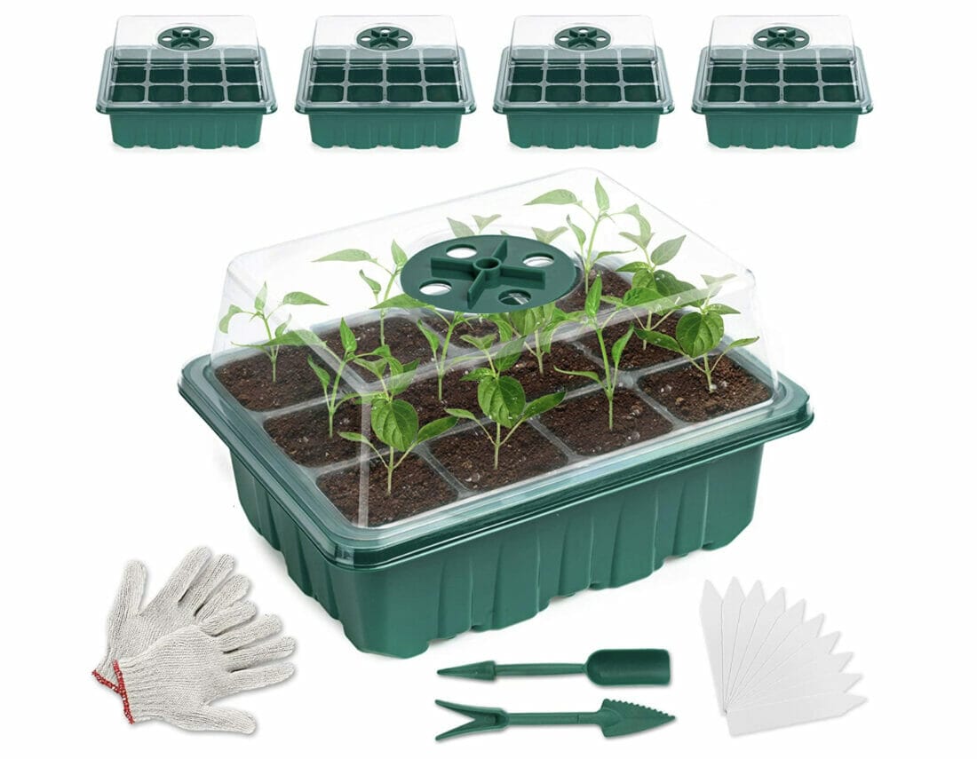 GARFANS Zimmergewächshaus Anzuchtkasten Set – 45% Rabatt