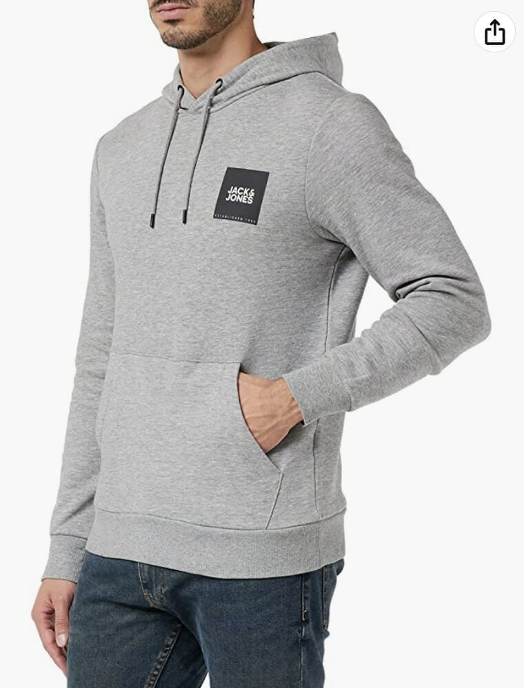 JACK & JONES Herren Kapuzenpullover – 66% Rabatt