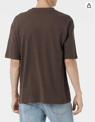 JACK JONES Male T Shirt Boxy Fit Baumwolle1