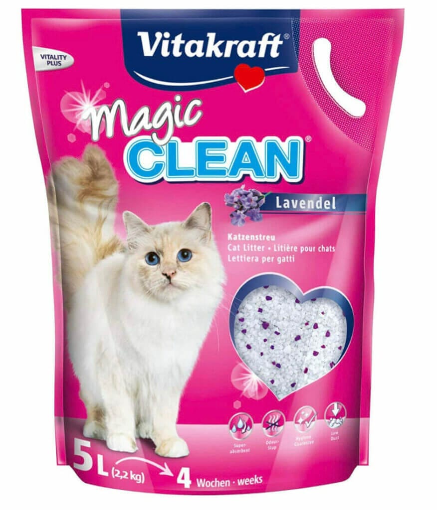 Vitakraft Katzenstreu Magic Clean Lavendel (5L) – 21% Rabatt + 10% Spar-Abo