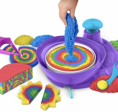 Kinetic Sand Swirl n Surprise Set1