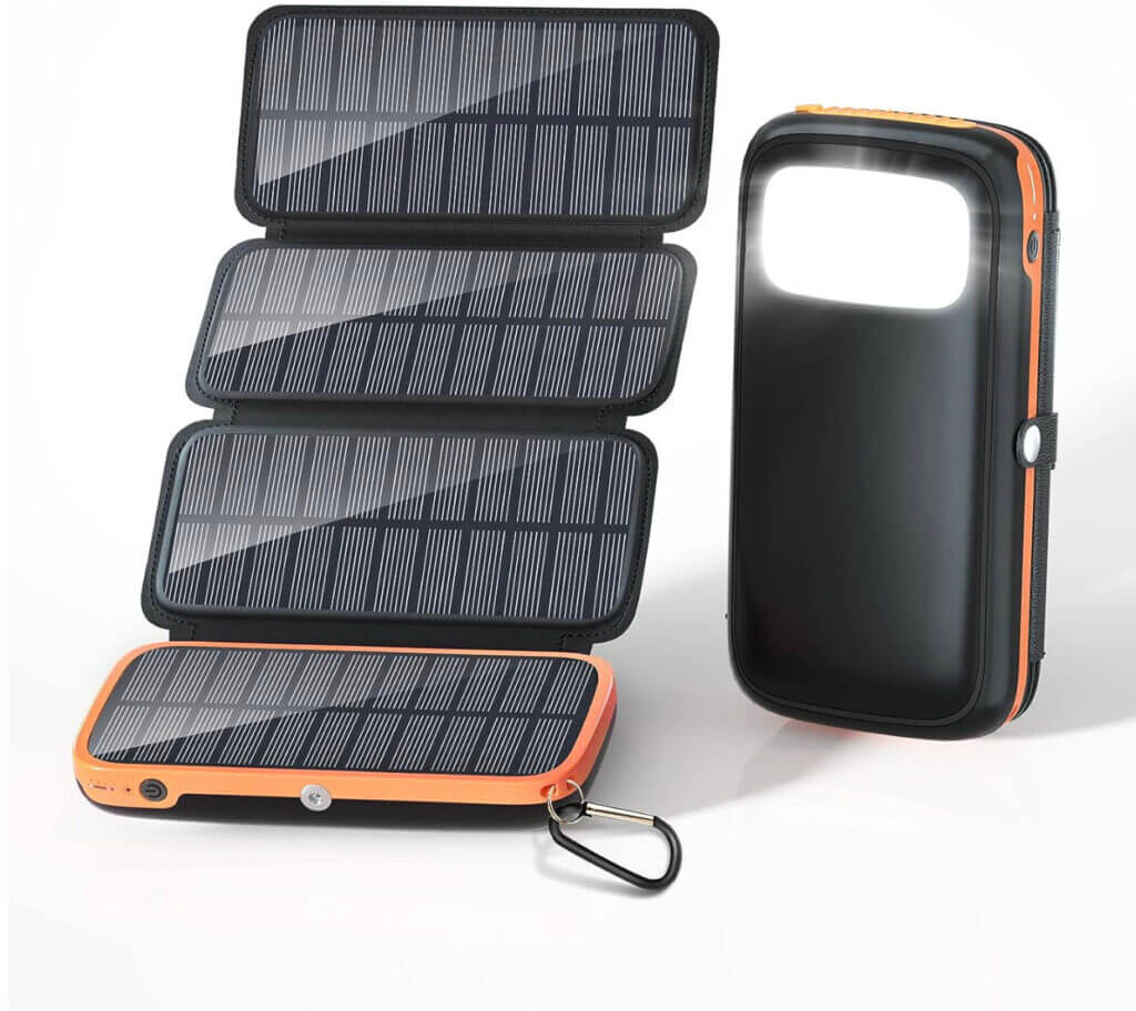 CONXWAN Solar Powerbank – 43% Rabatt