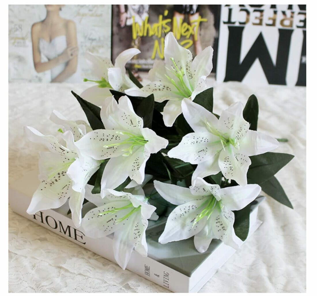 NerYuo Künstliche Blumen (10 Stück) – 60% Rabatt