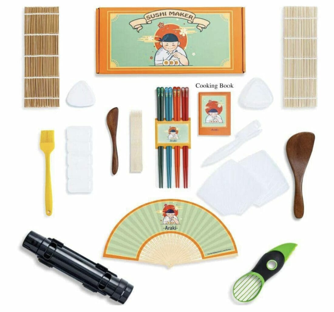 18-teiliges araki Sushi-Set – 54% Rabatt