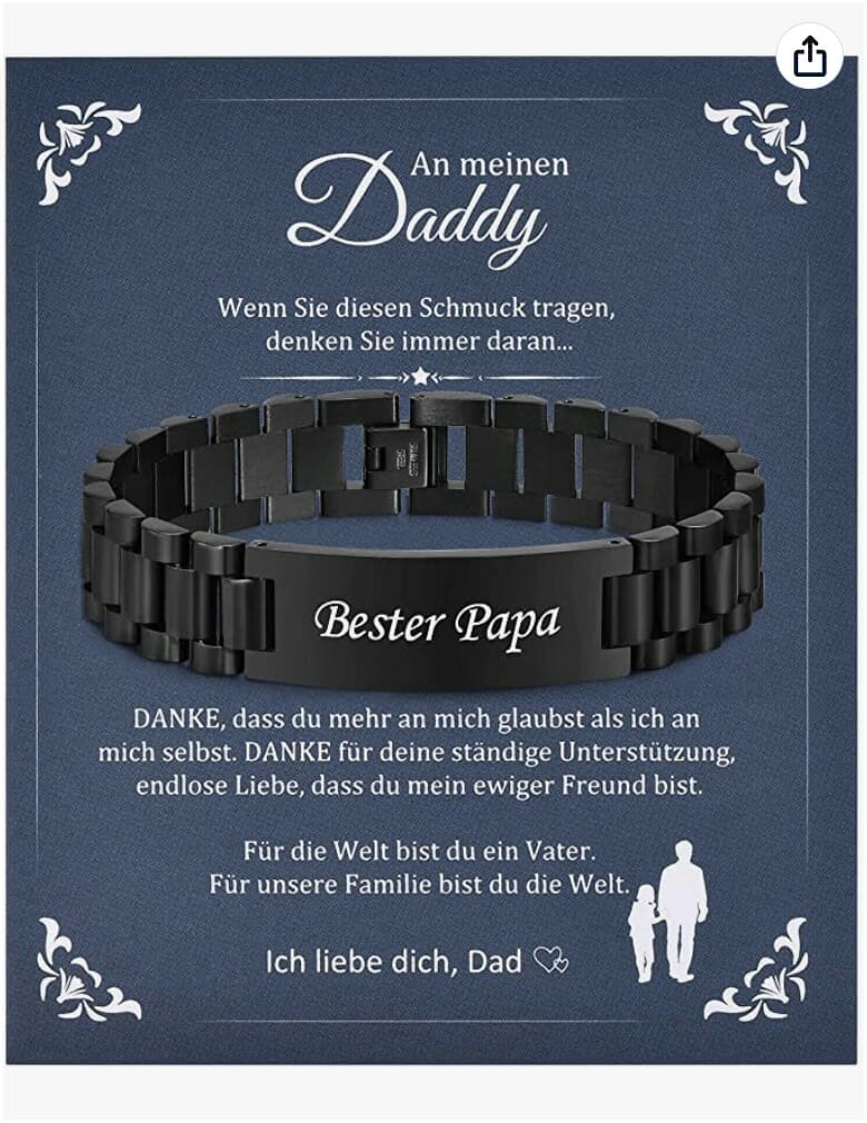 TempBeau Armband für Papas – 38% Gutschein + 24% Coupon