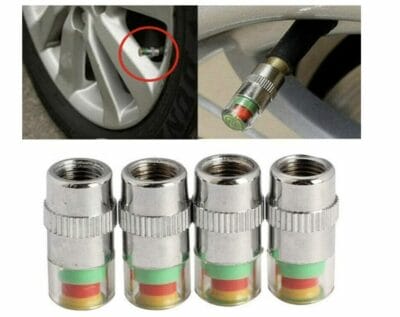 Investiere in die 4 Stück Auto Ventilkappen und sorge dafür, dass Deine Reifen immer in bestem Zustand sind.