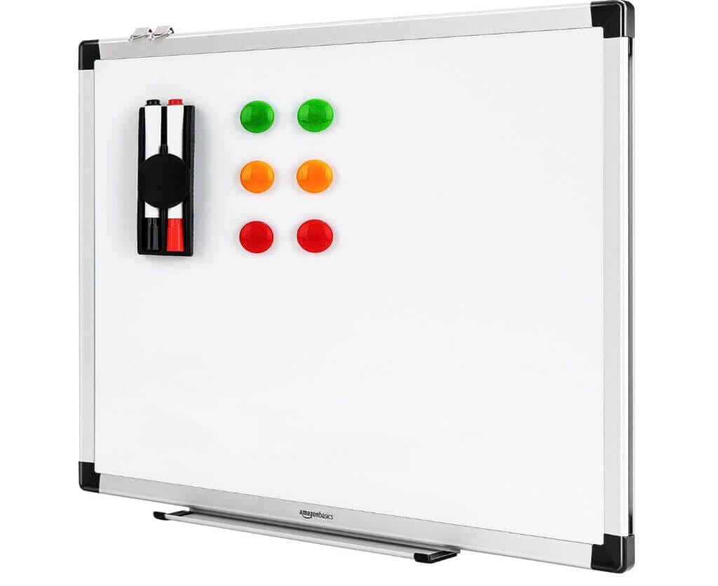 Amazon Basics Magnetisches Whiteboard (60x45cm) – 24% Rabatt