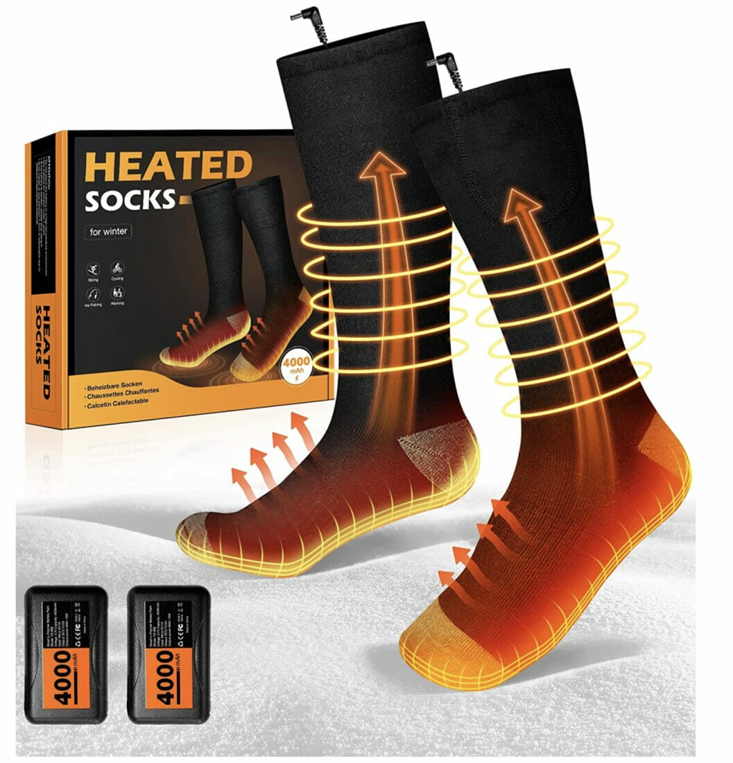 Beheizbare Socken für Damen und Herren – 35% Rabatt