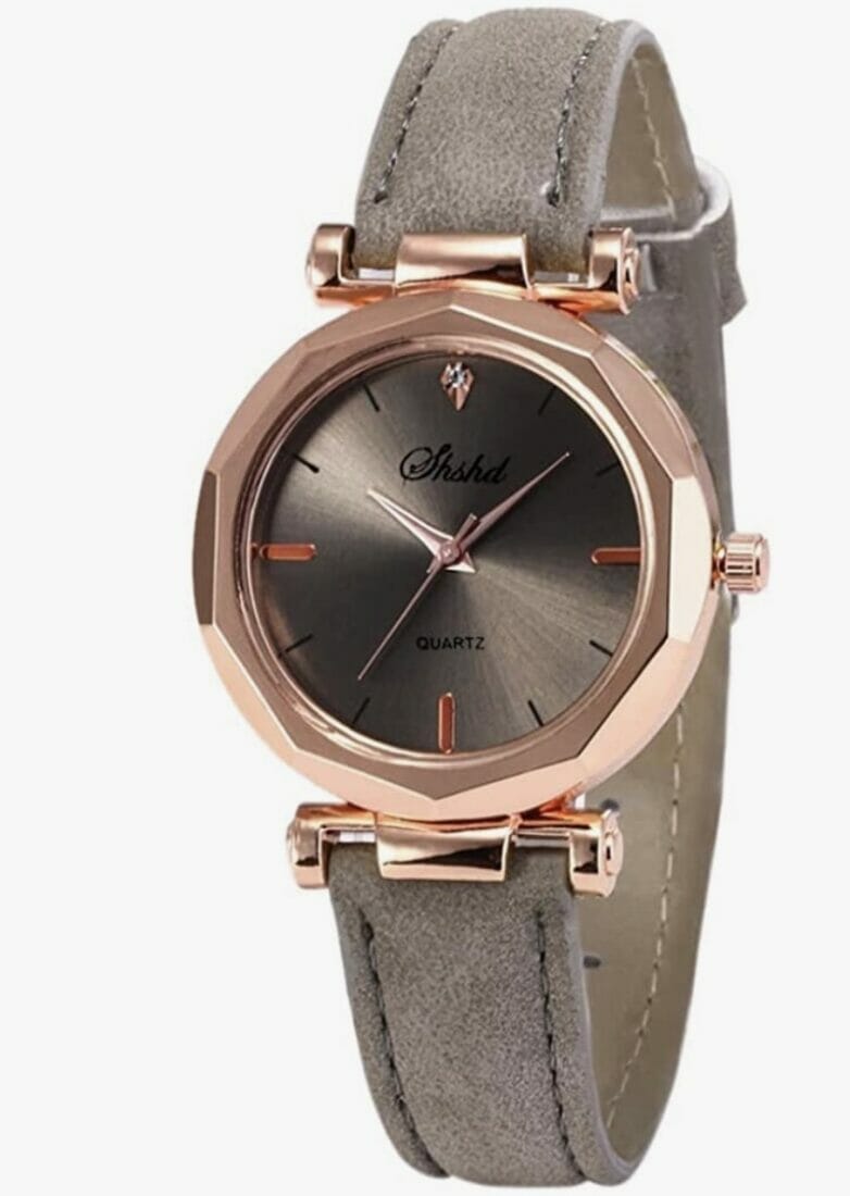 Damenuhren mit Lederband in diversen Farben – 70% Rabatt