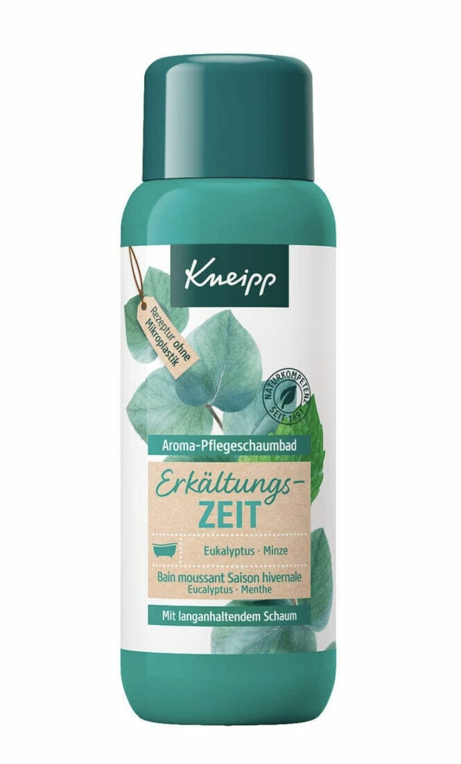 Kneipp Aroma-Pflegeschaumbad Erkältungszeit – 20% Rabatt + 5% Spar-Abo + 10% Rabatt auf die erste Lieferung