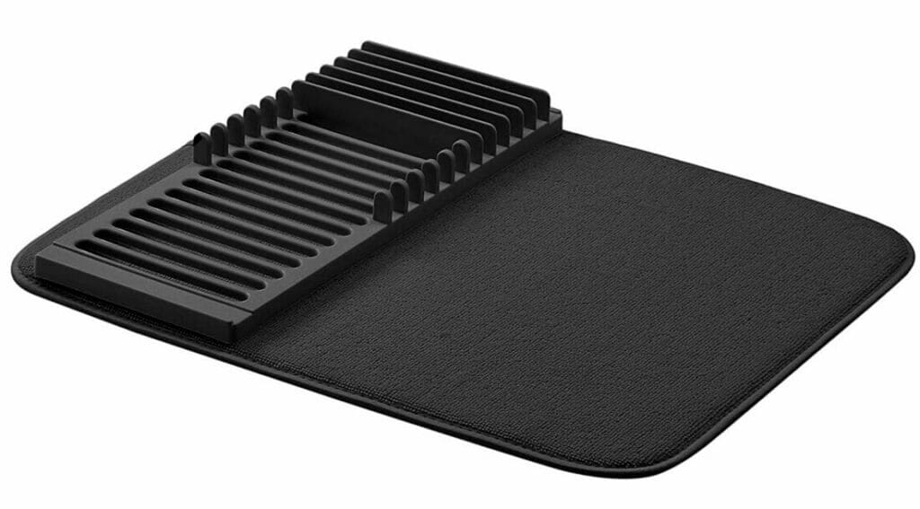 Amazon Basics Kunststoff-Abtropfgestell mit Matte – 51% Rabatt