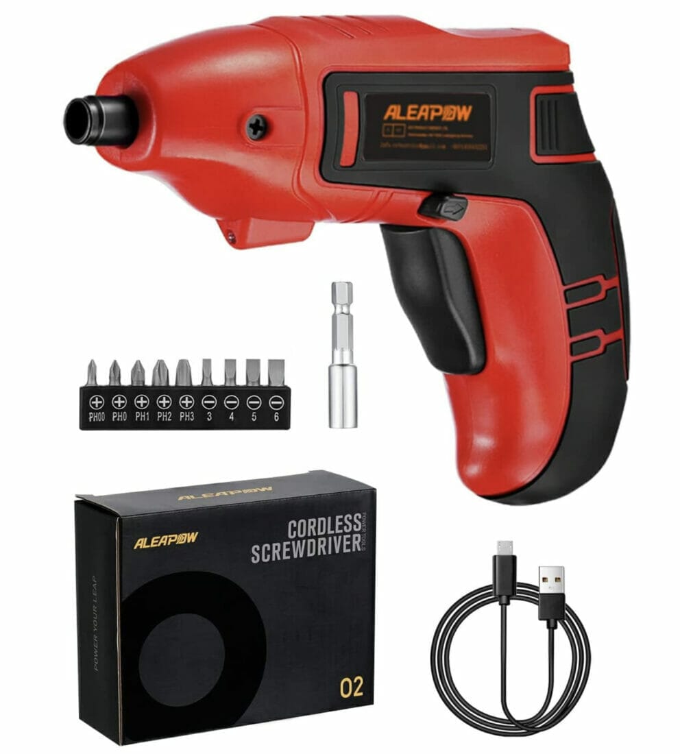ALEAPOW Mini Akkuschrauber – 50% Rabatt