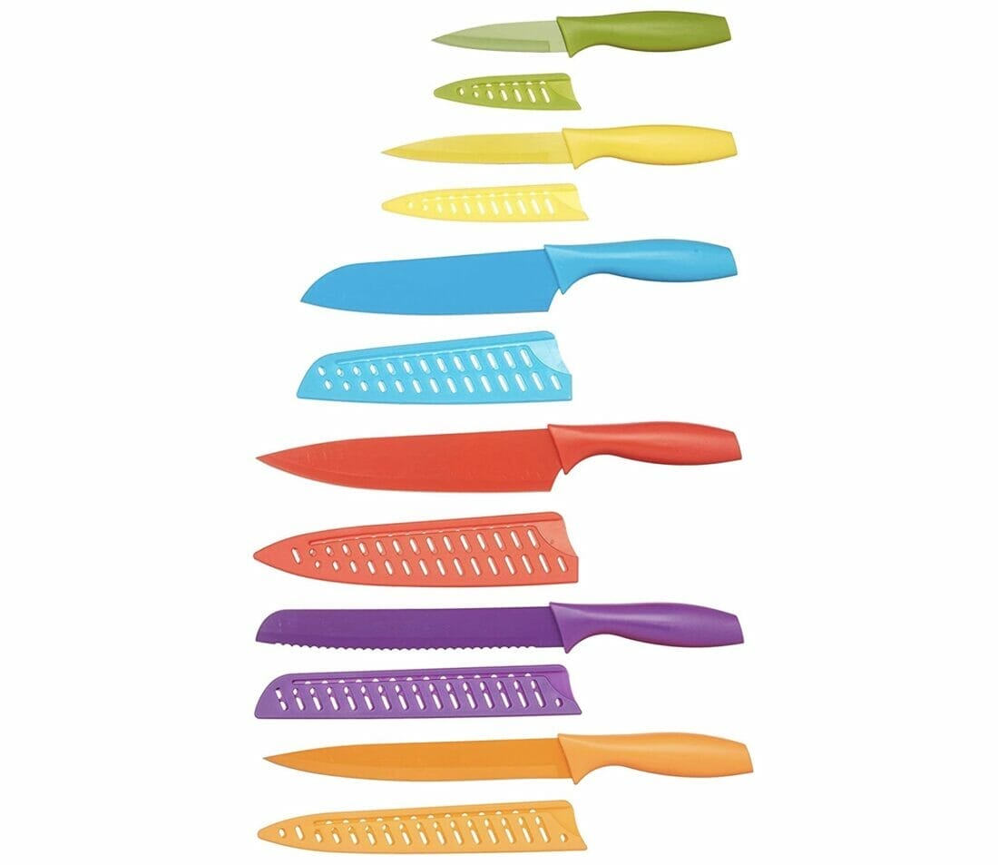Amazon Basics buntes Messer-Set – 36% Rabatt