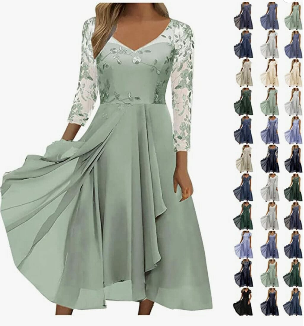 Damen Spitzenkleid – 50% Rabatt