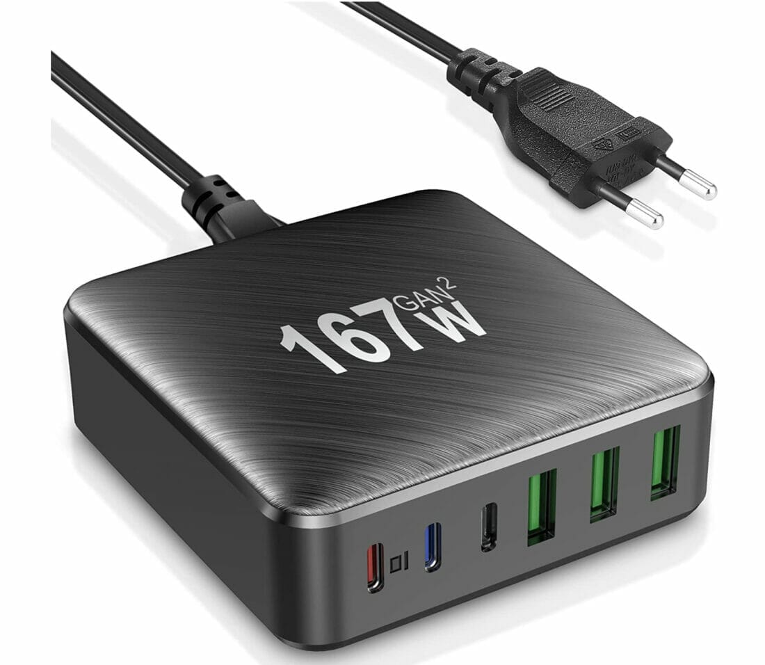 USB C Ladegerät mit 6 Ports – 55% Rabatt