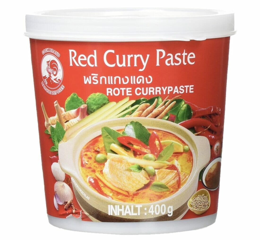 COCK Rote Currypaste 400g – 61% Rabatt