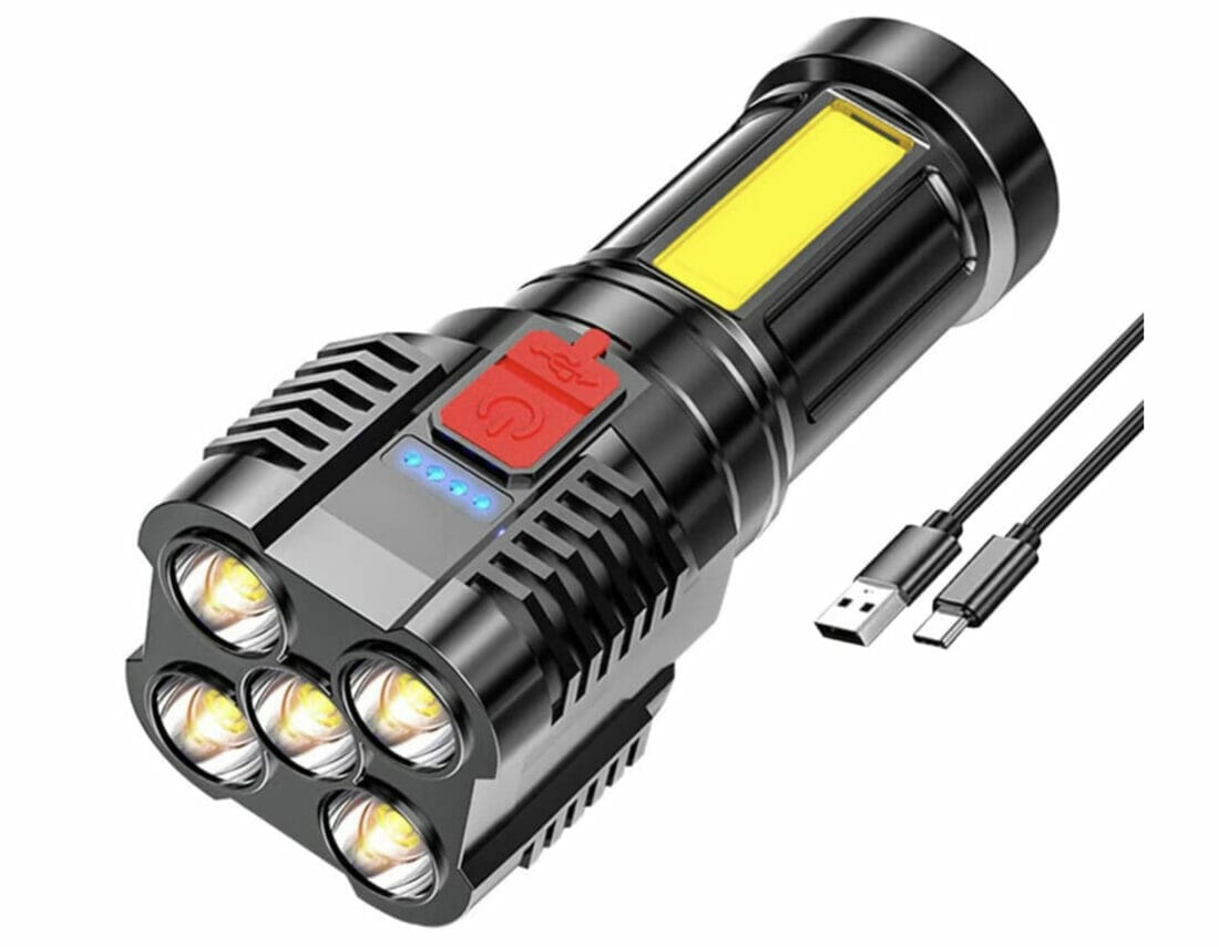 CalmGeek LED Taschenlampe – 50% Rabatt