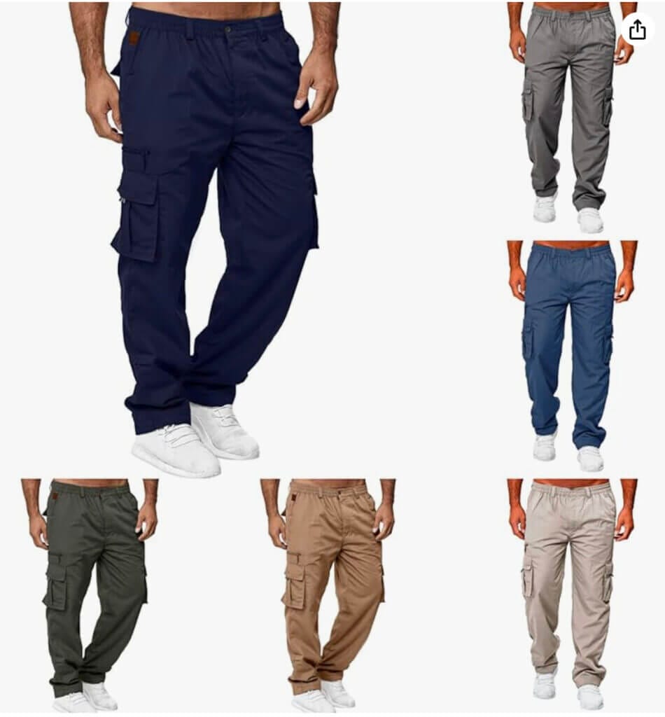 Cargo Hose für Herren – 50% Rabatt