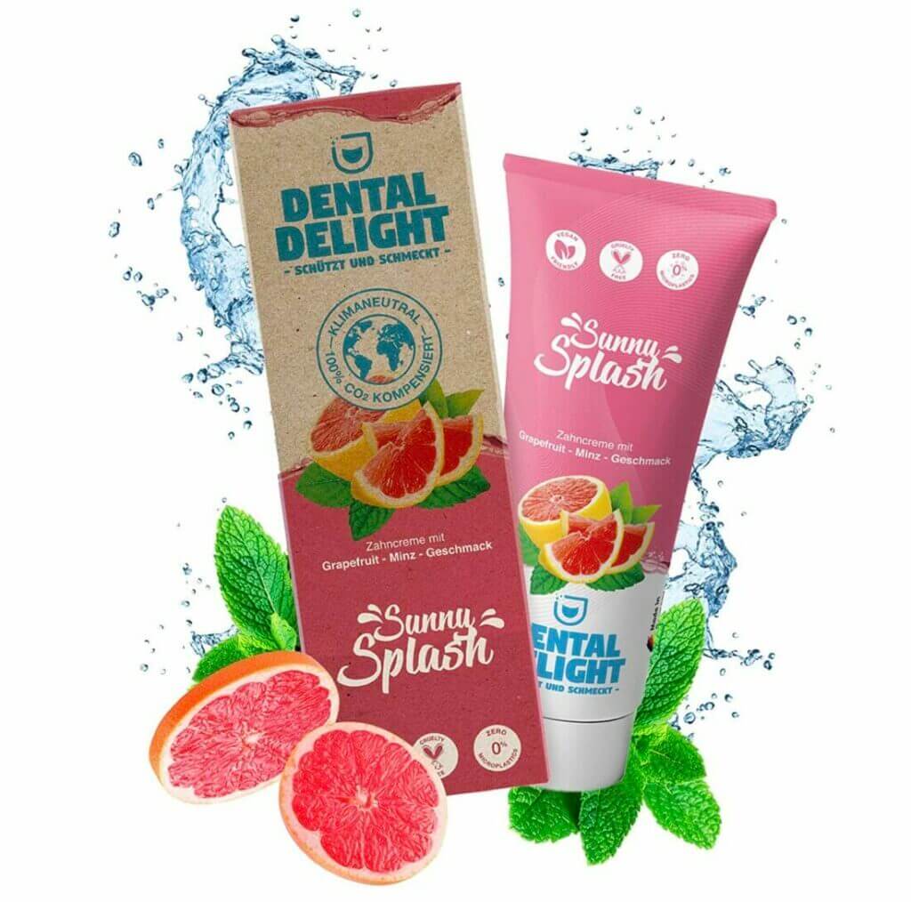 DENTAL DELIGHT Sunny Splash Zahnpasta 59 Rabatt Schnäppchen Hottip