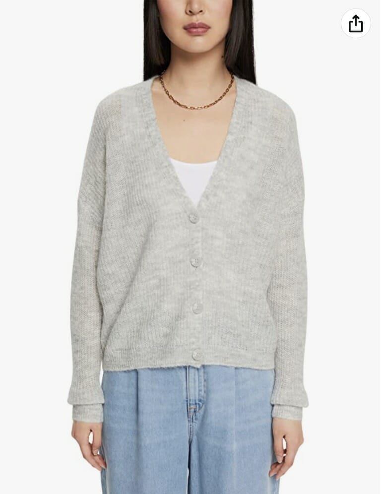 ESPRIT Collection Alpaka Cardigan – 68% Rabatt