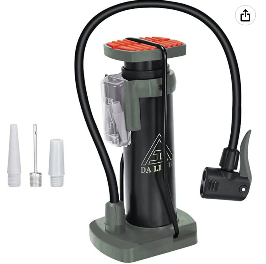 Luftpumpe für Fahrräder, Bälle etc. – 50% Rabatt
