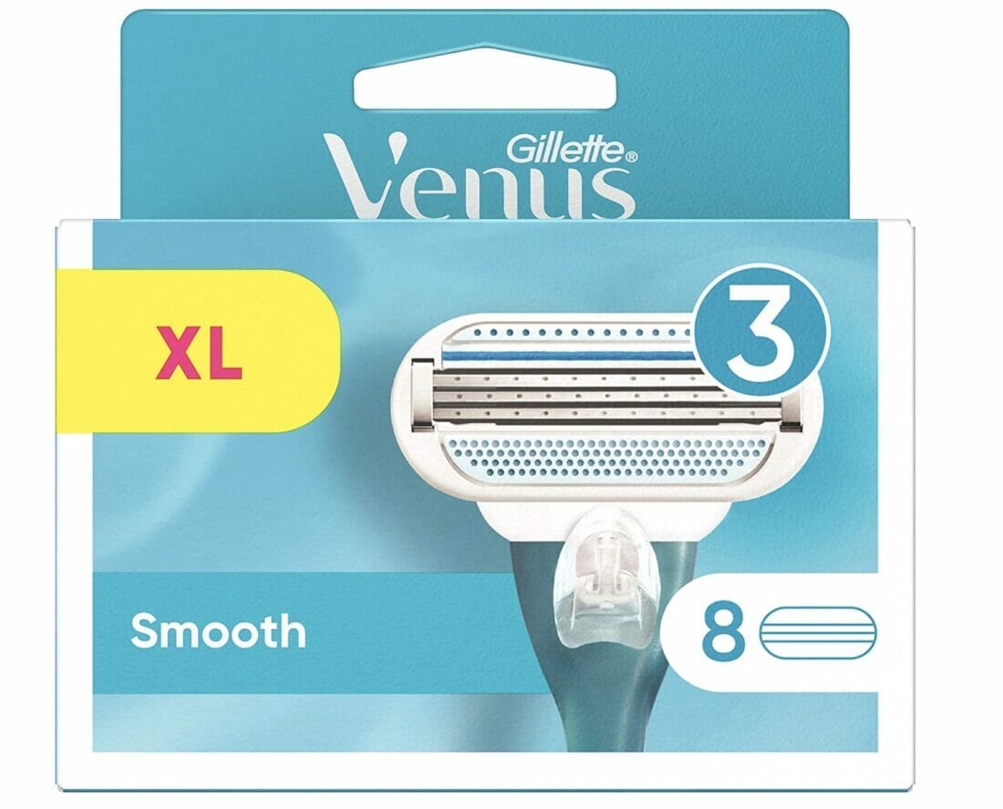Gillette Venus Smooth Rasierklingen 8 Stück – 50% Rabatt + 10% Spar-Abo