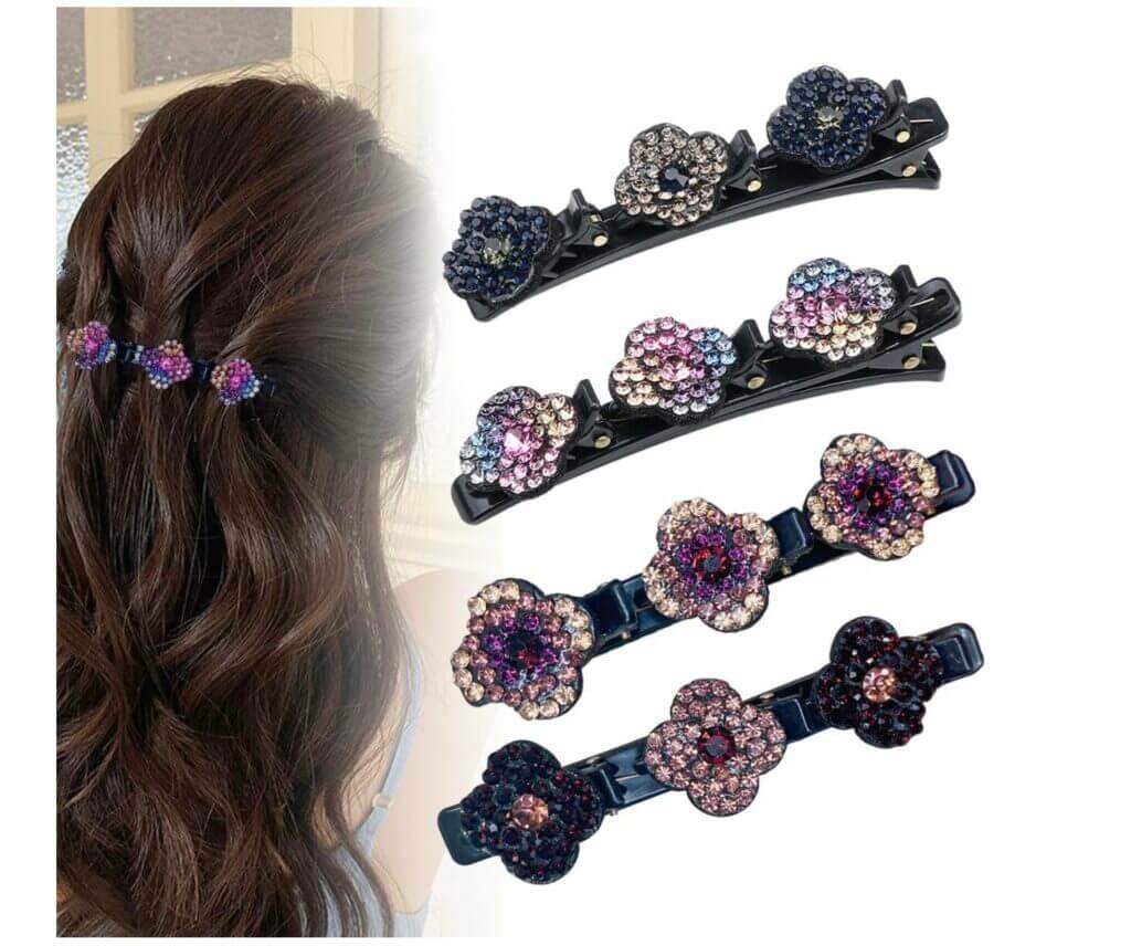 Haarspangen Set (4 Stück) – 50% Rabatt