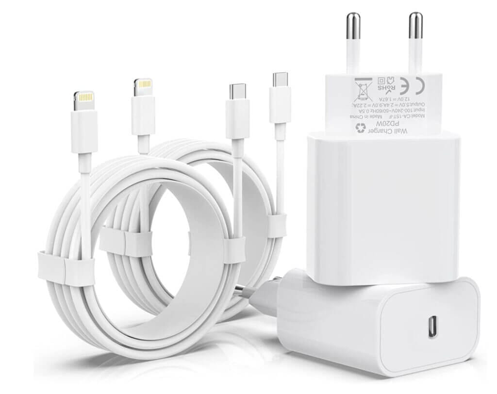 20W USB C Ladegerät im 4er Pack – 67% Rabatt