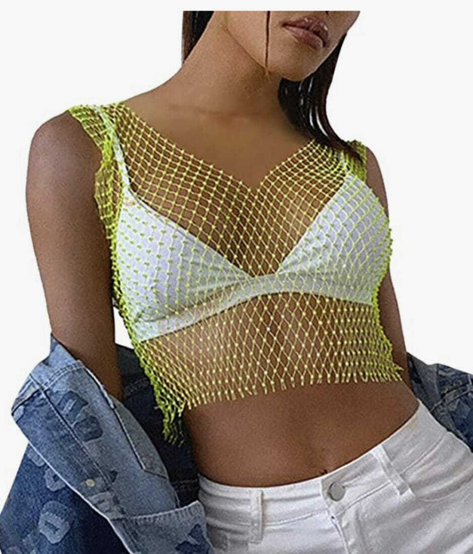 Damen Netzoberteil – 60% Rabatt