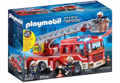 PLAYMOBIL City Action Feuerwehr-Leiterfahrzeug