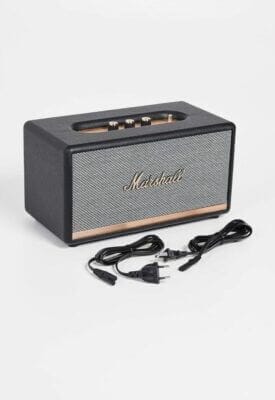 Marshall Stanmore II Bluetooth Lautsprecher: kabellos, vielseitig, legendäres Design, hochwertiger Sound, Bluetooth 5.0, aptX-Technologie.