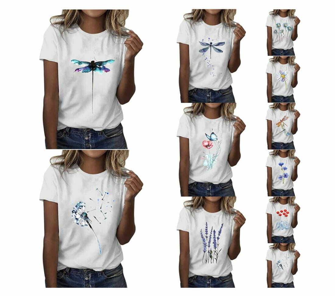 T-Shirt für Damen – 50% Rabatt