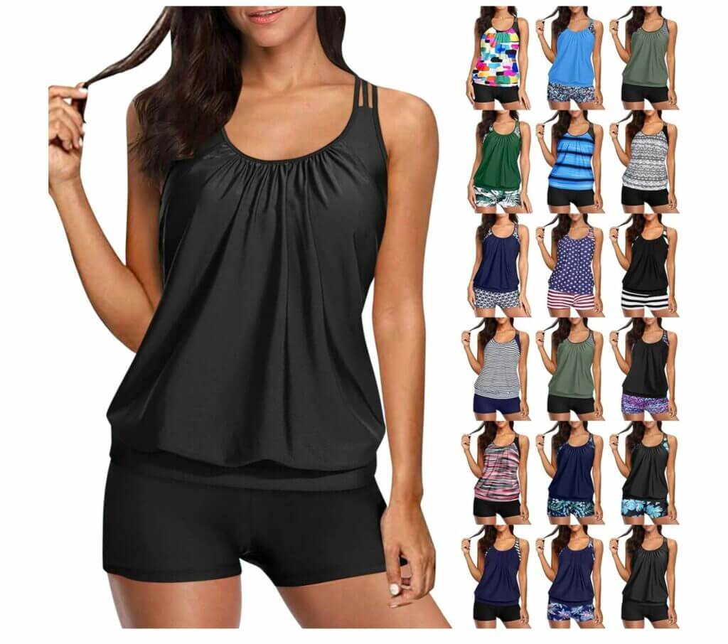 Damen Tankini Badeanzug – 50% Rabatt