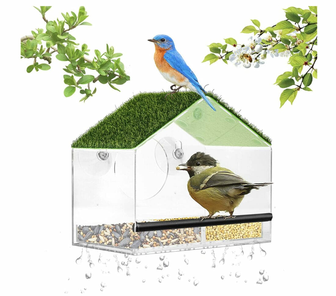 BKVESHI Vogelfutterhaus – 40% Rabatt