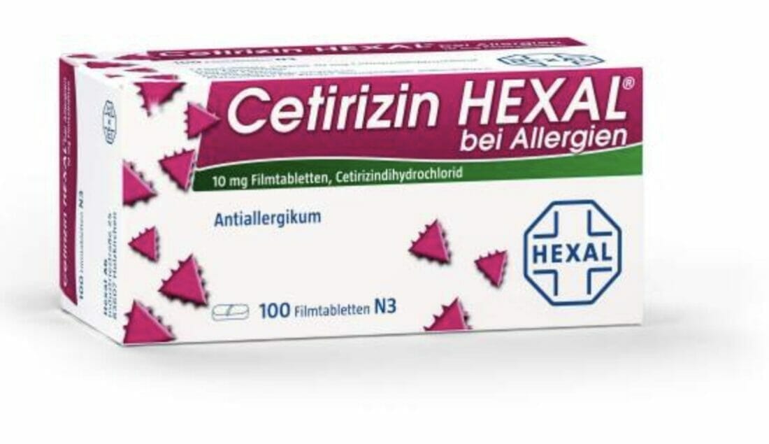 Cetirizin Hexal 50 Filmtabletten bei Allergien – 50% Rabatt