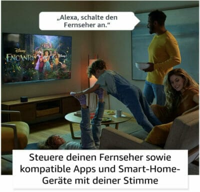 Fire TV Cube mit 4K Ultra HD mit integrierter Alexa