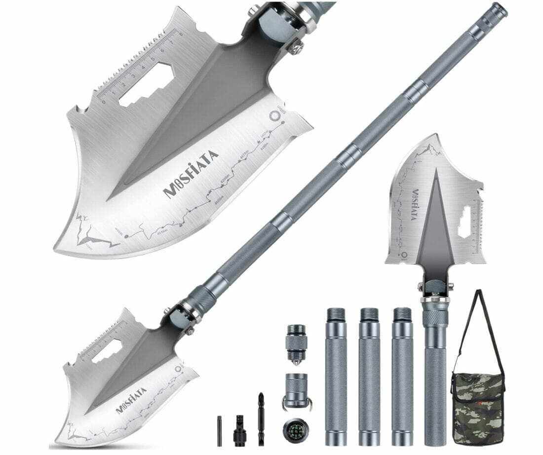 MOSFiATA 30 in 1 Klappspaten – 50% Rabatt