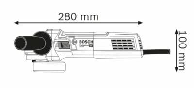 Effektiver Bosch Winkelschleifer GWS 880: Hohe Leistung, präzise Werkzeugführung, inkl. Schutzhaube und Zusatzgriff.