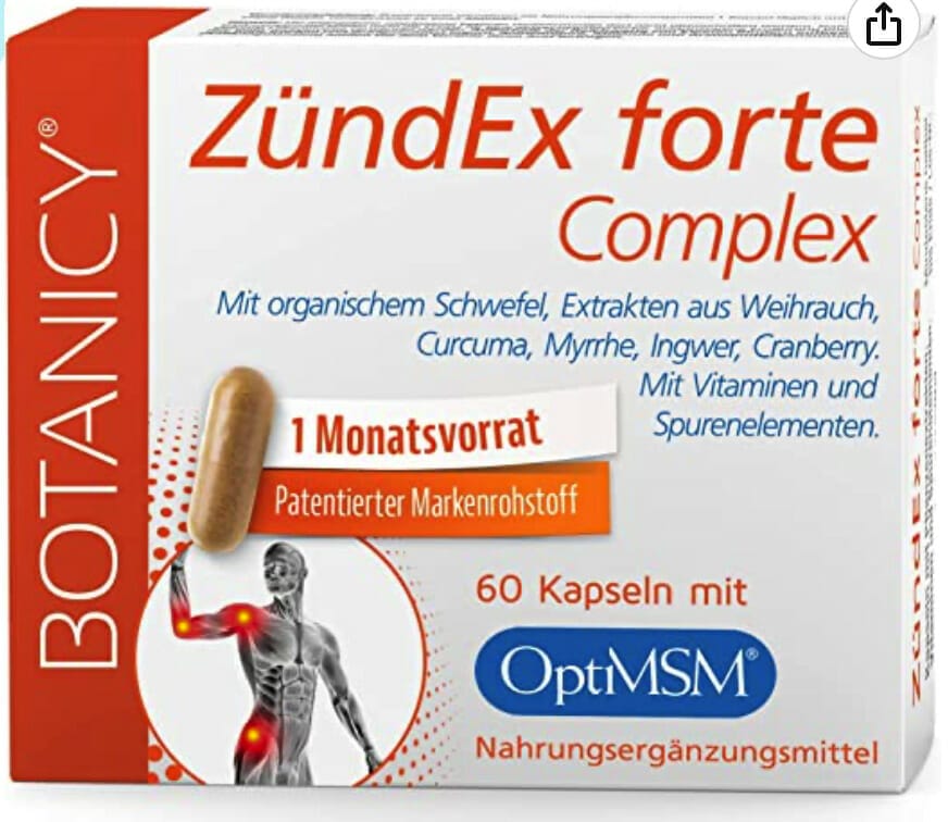 Botanicy ZÜNDEX FORTE Complex – 30% Rabatt