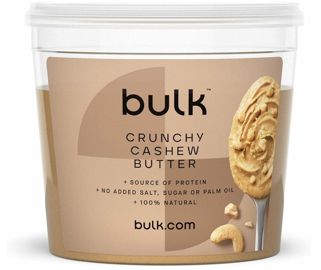 Bulk Cashewbutter Crunchy (1 kg) – 40% Rabatt + 10% Spar-Abo
