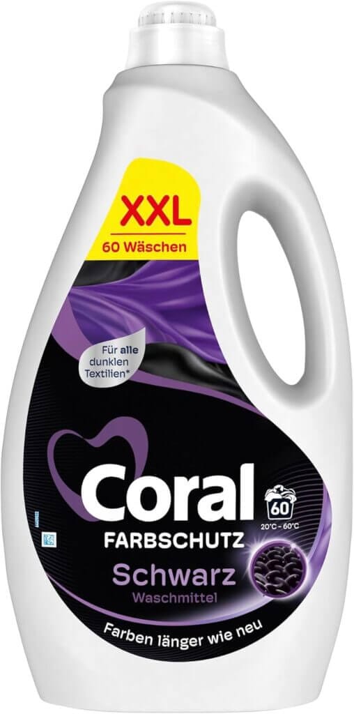 Coral Farbschutz Schwarz Waschmittel – 37% Rabatt