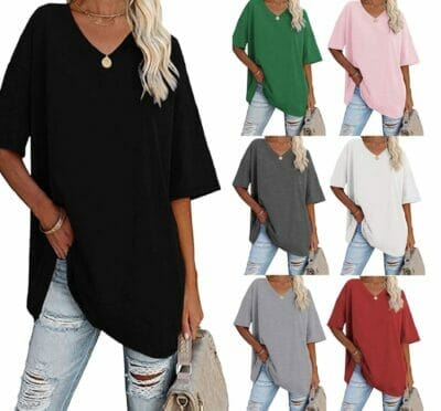 Damen Oversize T Shirt
