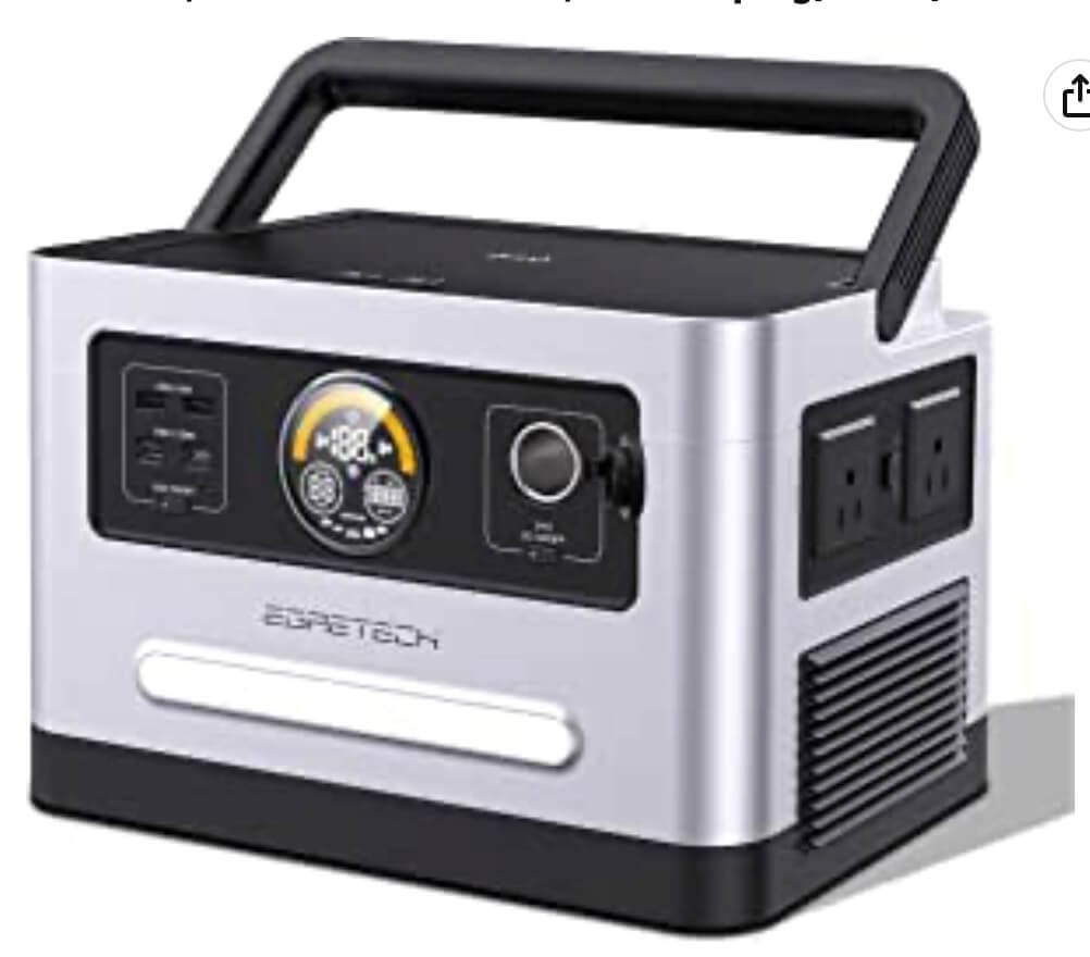EGRETECH Sonic Tragbare Powerstation – 50% Rabatt