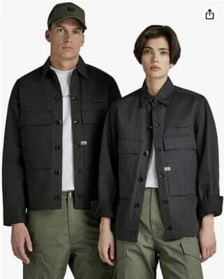 G STAR RAW Herren Unisex Pocketony Service Overshirts