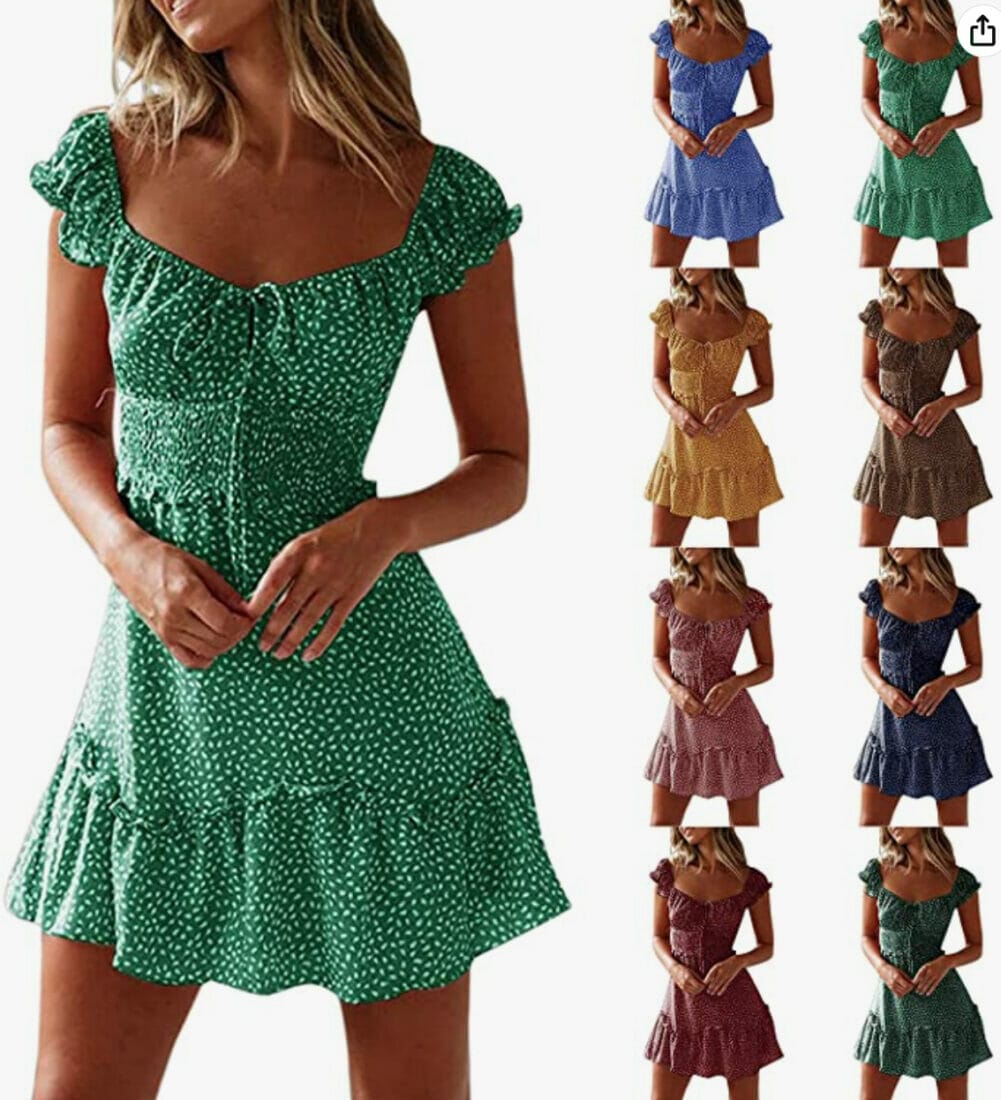 Sommerkleid für Damen – 50% Rabatt