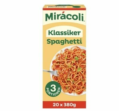 MIRACOLI Fertiggerichte Klassiker Spaghetti